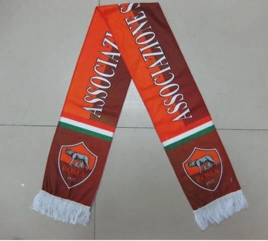 As Roma bufanda fútbol deportes envío gratuito|scarf muffler|scarf - AliExpress