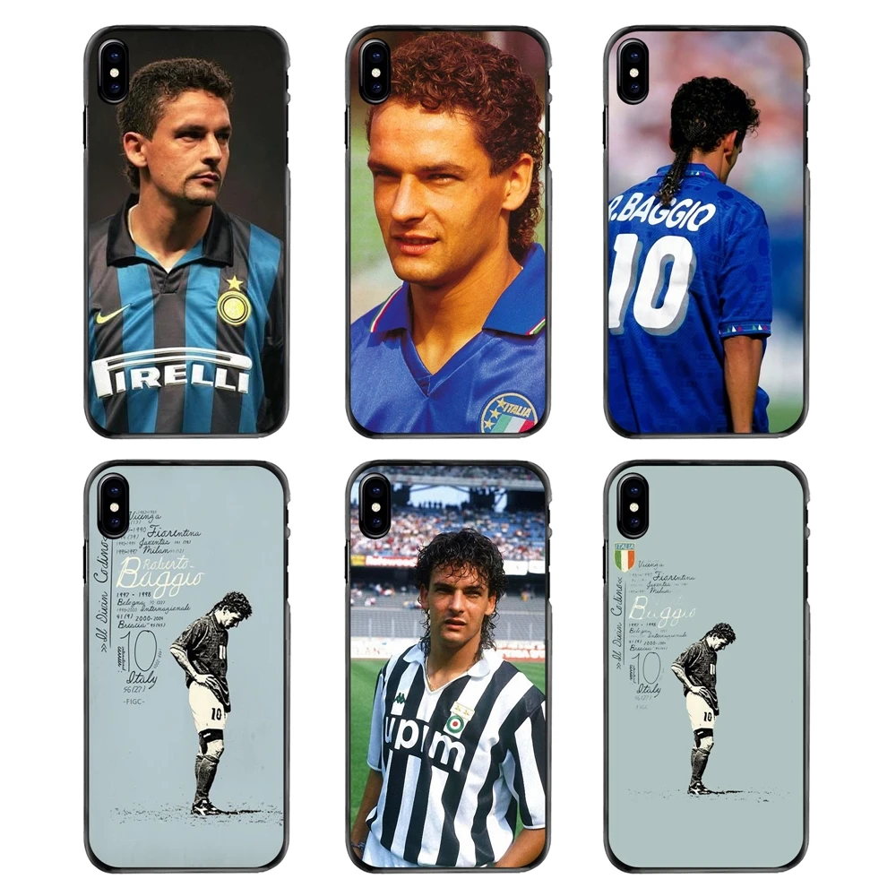 Италия легенды Футбол Звезда rotto Baggio для Sony Xperia X XA XZ M2 M4 M5 C3 C4 C5 T3 E4 E5 Z Z1 Z2 Z3 Z5 Compact Cover