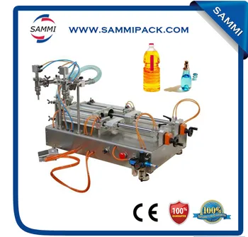 

GFC-2Y-1000 High accuracy full pneumatic high viscosity double head liquid filling machine