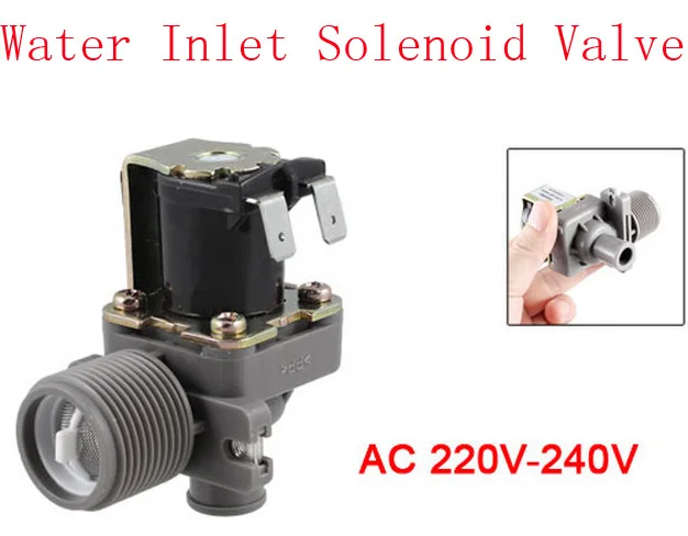 

AC 220V-240V 50/60Hz Water Inlet Solenoid Valve for LG Washing Machine 2pcs