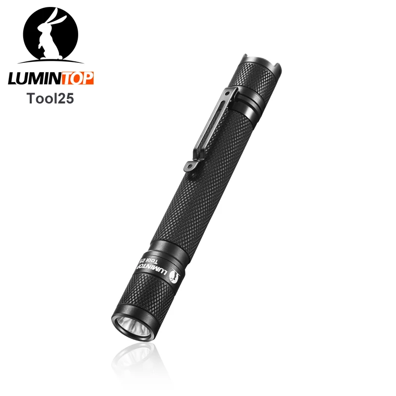 

Lumintop Tool25 flashlight Dual AA version for Tool AA Nichia 219CT/Cree XP-L LED 3 Modes Tail switch EDC mini flashlight