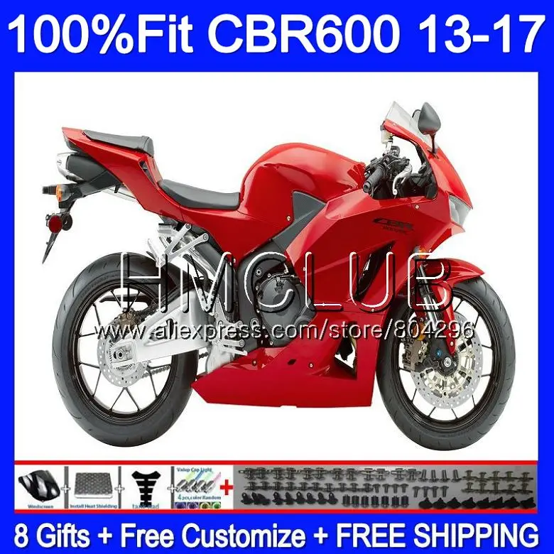 

Injection For HONDA CBR600RR 13 14 15 16 17 73HM.5 CBR 600RR F5 600 RR CBR600 RR 2013 2014 2015 2016 2017 Glossy red new Fairing