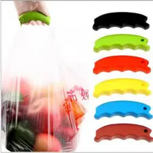 SALES Durable Shopping Handle Carry Bag Helper Tool Hanging Relaxed Carry Food Machine Random Color