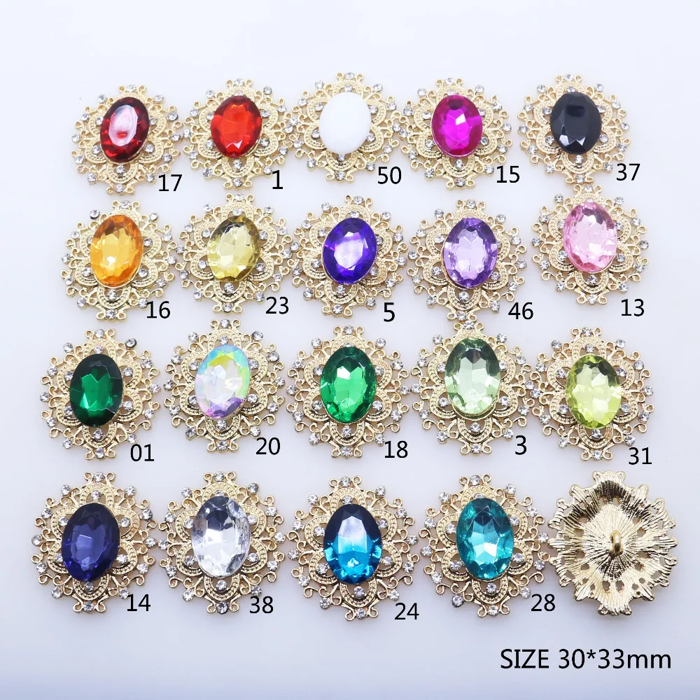 

ZMSAEY New 10Pcs/Lot 30*33mm Sale Price Arroy Buttons Accessories Avatar Shank Button Buckle For Clothing Diy Decoration
