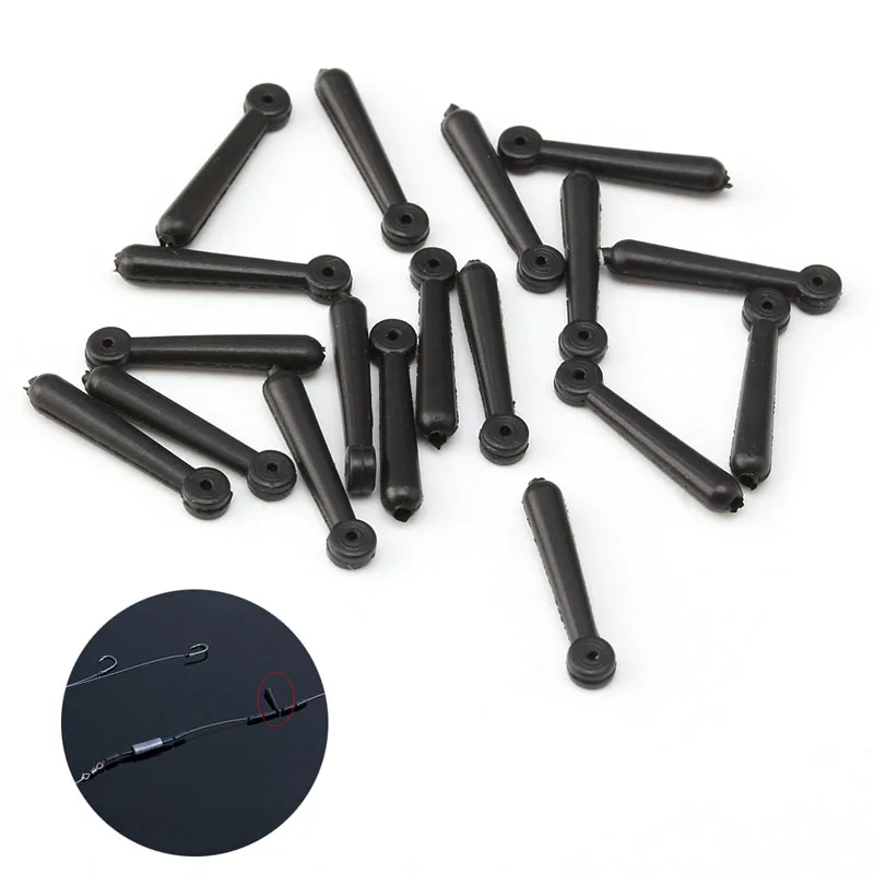 

20pcs/Set Rubber Fishing Floats Drifting Holder Bobbers Fishing Tackle Floats