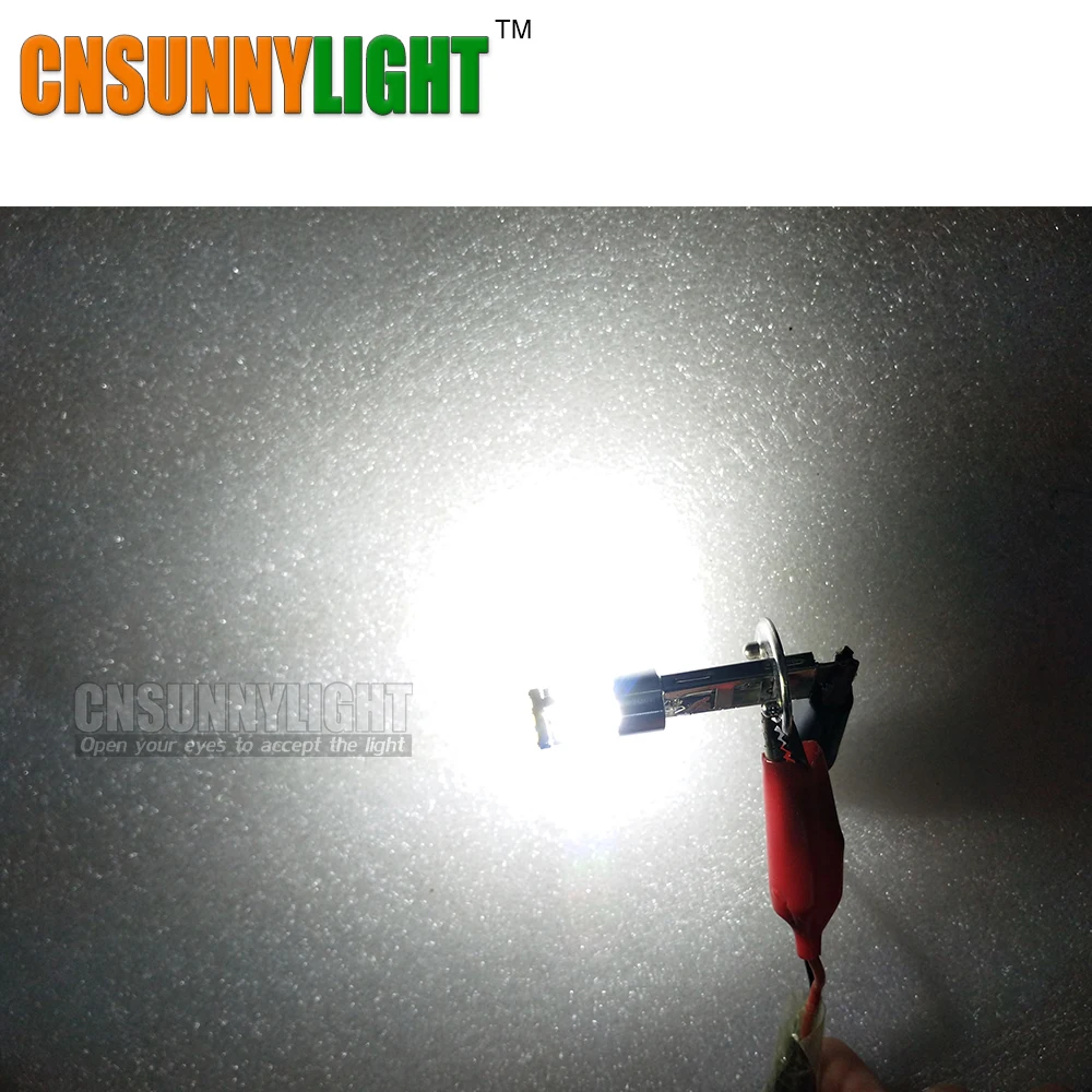 Передний противотуманный фонарь CNSUNNYLIGHT H1 светодиодный высокой мощности 12 В