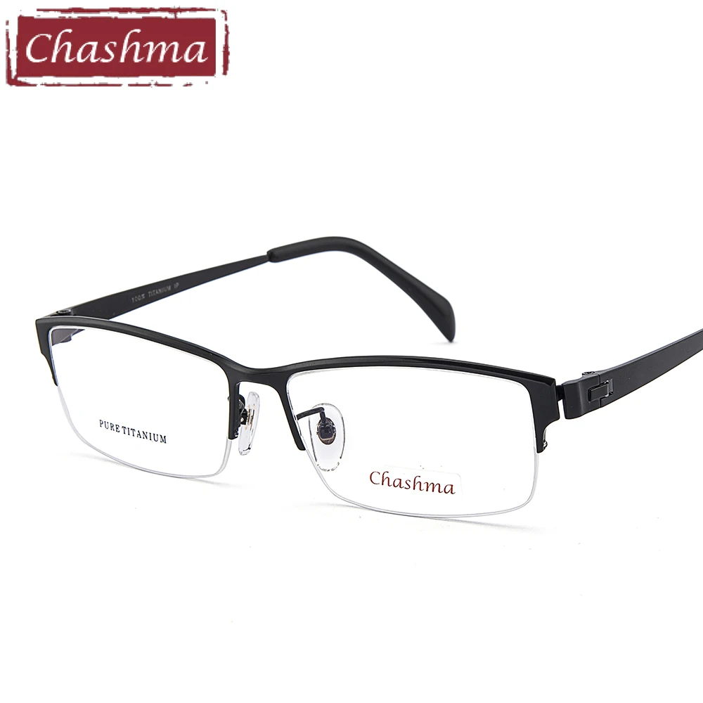Мужские очки с длинными дужками Chashma оправа из чистого титана Gafas|temples eyeglasses|frame