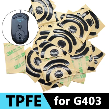 

1 sets Mouse Feet Skates Computer Mouse Parts Gaming Mouse Pad for G403 Optical Laser Wired Mouse Mause Foot Stickers Teflon