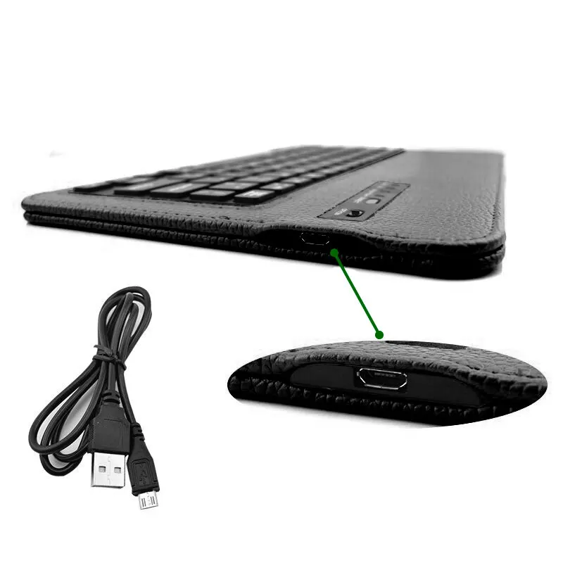 Беспроводной чехол для клавиатуры Bluetooth Samsung Galaxy Tab A 10 1 T580 T585 &quotпланшет W наклейка