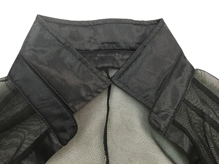 Hot Sexy Romantic Lady Sheer Mesh Lingerie Perspective Erotic Office Adytum Games Sexy Slips Intimates Lingerie Black/Purple