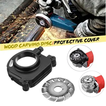 

12 Teeth 16mm Grinder Disc Bore Wood Shaping Disc 65mm Wood Carving Disc for 100 Angle Grinder