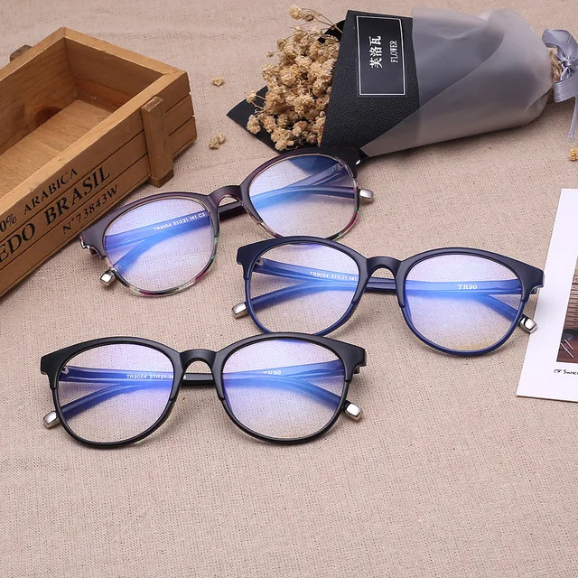 Okulary Korean Trendy Retro 100TR90 Eyewear Frames Light Cosy Optical