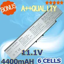 6 cell 4400 мАч 11,1 v Серебряная батарея для SONY VGP-BPL2 VGP-BPS2 VGP-BPS2A/S VGP-BPS2B VGP-BPS2C VGN-AR11 VGN-FE33 VGN-C90 6 ячеек