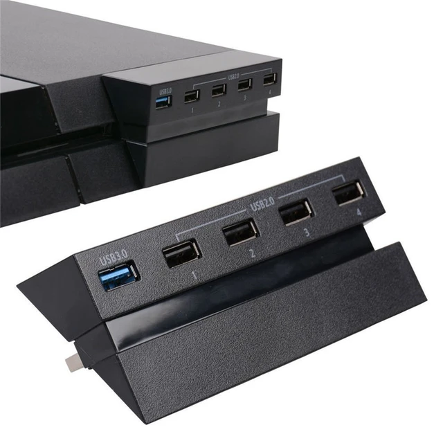 Airies USB 3.0 et 2.0 pour contrôleur PS4, adaptateur d'extension pour Sony  Play Station 4 5, hub de port USB pour accessoires PS4 - AliExpress