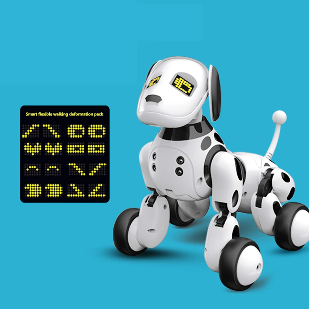 Inteligente de Controle Remoto sem Fio para Crianças Brinquedo de Presente de Aniversário Robô Brinquedos Falando Inteligente Pet Eletrônico 9007a Cão 5 Sem Fio para Crianças Brinquedos Falando Cão