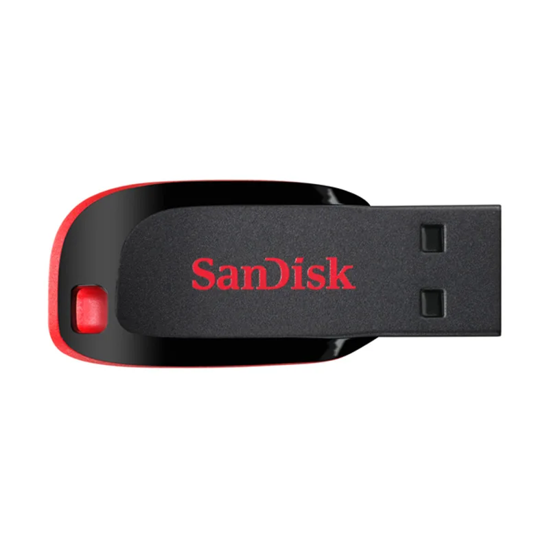Флеш накопитель USB SanDisk CRUZER BLADE CZ50 2 0 128G 64G 32G 16G 8G 4G Мини PenDrive поддержка официальной