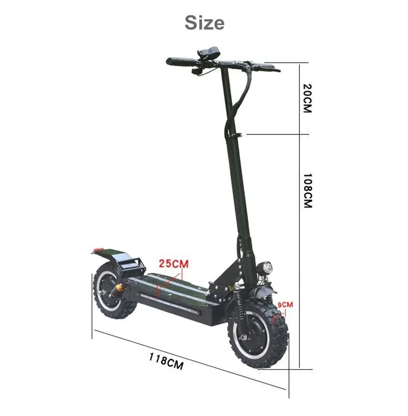 Clearance STAR free shipping Powerful off road foldable Electric e Scooter Skateboard Adult Kick Electric longboard Scooter 1