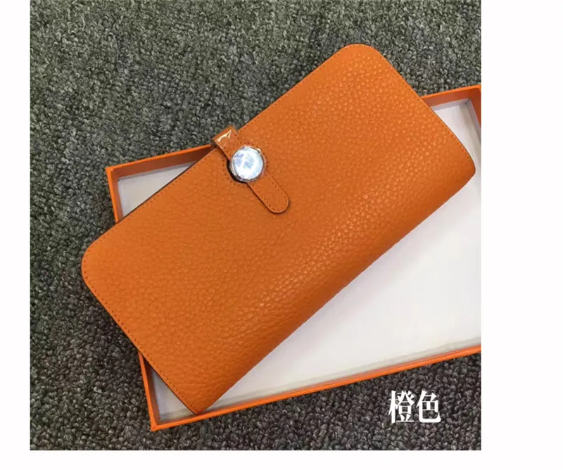 Famous Brand Women Wallet Genuine Leather Coin Purse Ladies Purse Fashion Girls Cluth Wallet Carteira Feminina Carteras De Mujer