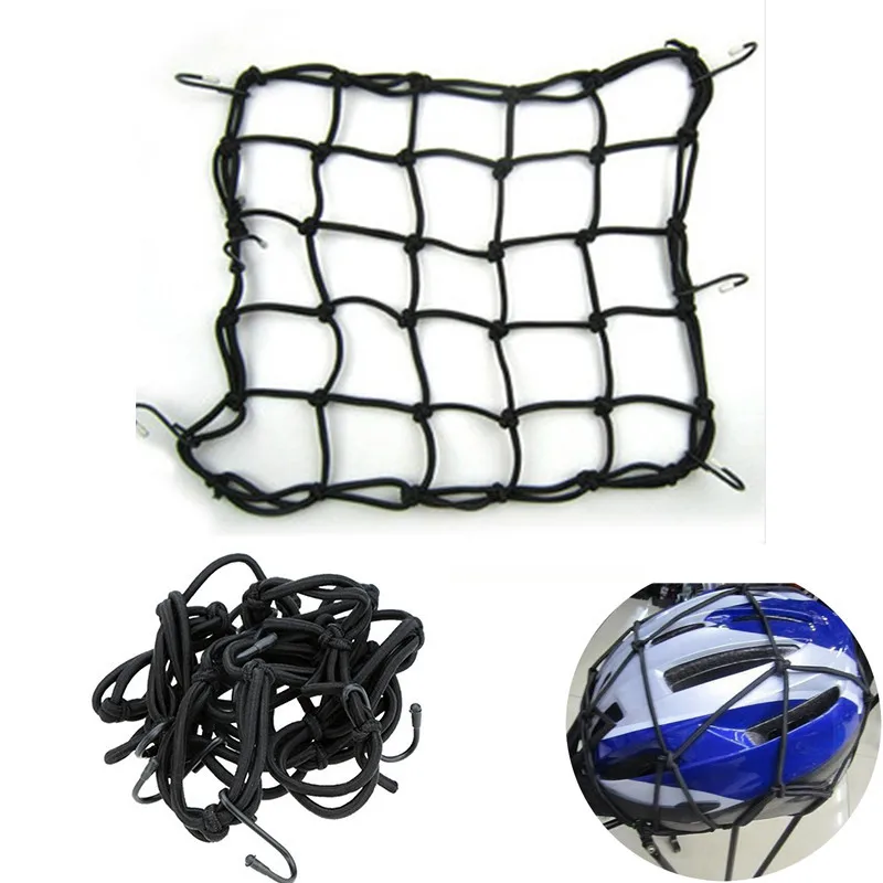 Motorcycle Bike Cargo Net Elastic Luggage Rope Fastened Elastic Cord