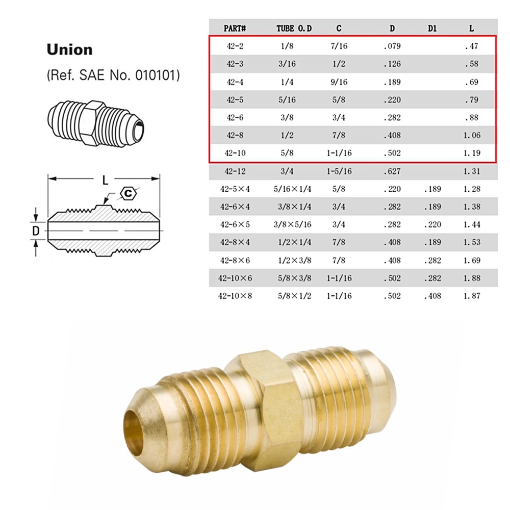 Adaptador de aluminio Universal AN10, 7/8 -14, casquillo/enchufe/tuerca  hembra, 2 piezas - AliExpress