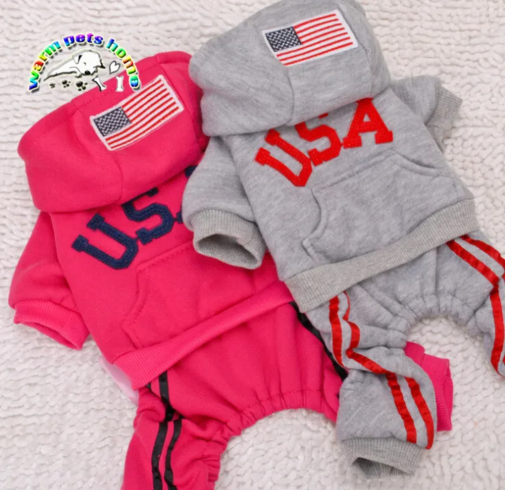 

Dog Hoodies Pet Clothes For Dogs Coat Jackets Cotton Dog Clothes Puppy Pet Overalls For Dogs Costume Cat Clothing Pets Outfits
