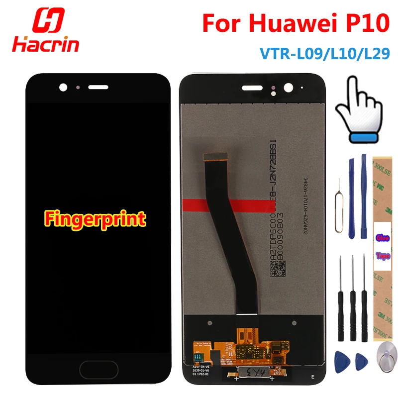 

Huawei P10 LCD Display +Touch Screen Tested Good Digitizer Panel Accessory Replacement Screen For Huawei P10 VTR-L09/L10/L29