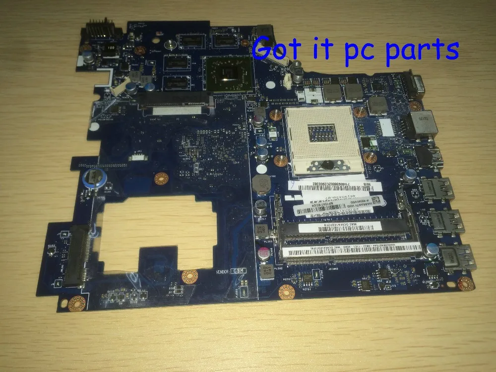 

New + Working PIWG4 LA-6758P   REV : 1A  For Lenovo G770 / Y770  laptop Motherboard  Notebook PC
