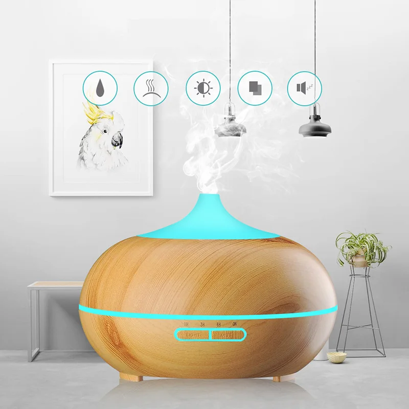 

300ml Electric Air Freshener Essential Oil Diffuser Aroma Humidifier Lamp Aromatherapy Aroma Diffuser Mist Maker for Home Decor