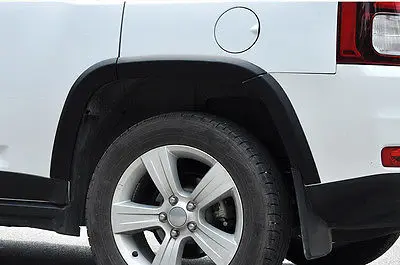 Высокое качество! Черные Брызговики Арка колеса 10 шт. для JEEP COMPASS 2011