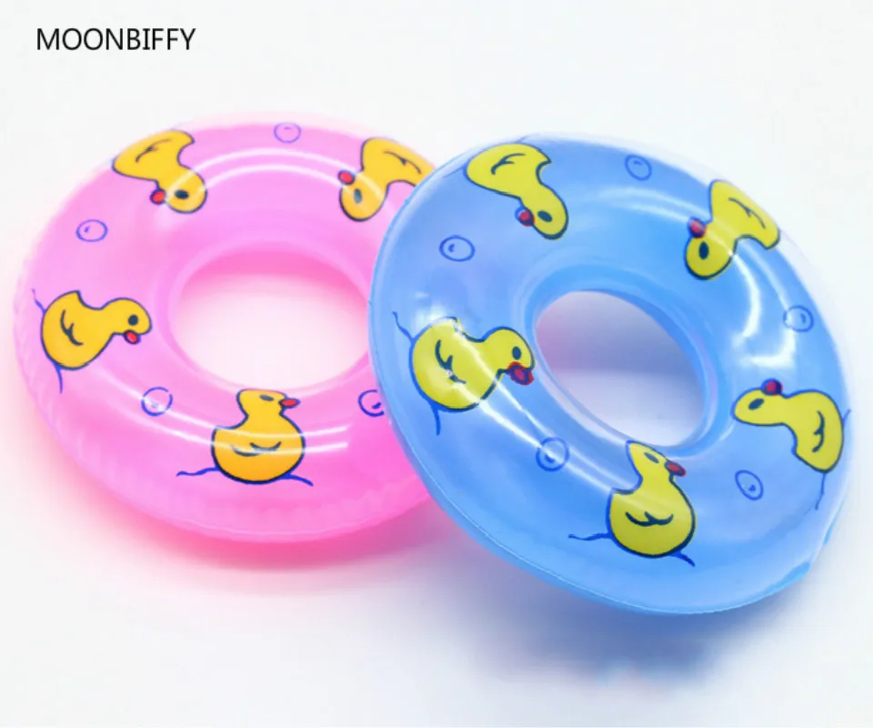1 шт. мини плавательный круг спасательный пояс кольцо для куклы аксессуары для куклы детские игрушки лучший подарок 2 цвета