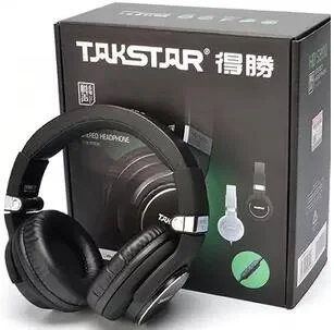 Takstar HD 5800 стерео монитор наушники 50 мм Диаметр драйвера с кнопкой