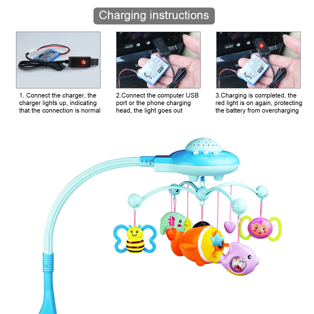 Baby Rattles Crib Mobiles Toy Remote Control Rotating Crib Mobile Bed Toys Musical Educational Toys Newborn Infant Baby Boy Toy Baby Rattles Crib Mobiles Toy Remote Control Rotating Crib Mobile Bed Toys Musical Educational Toys Newborn Infant Baby Boy Toy