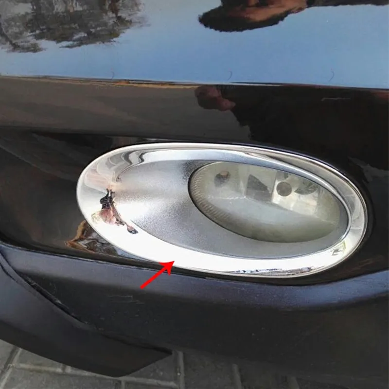 2 шт./лот автомобильные экстерьер спереди светильник Чехлы аксессуары для Honda CRV, CR-V 2007 2008 2009