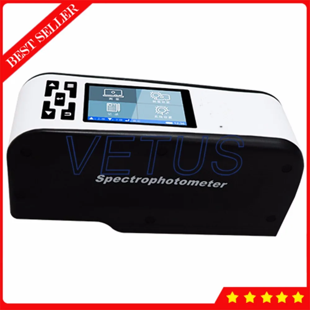 Digital Tester Scientific Measurement Portable Spectrophotometer Colorimeter Color Matching WS70C For Flat Surface Measuring With 8mm Measuring Caliber Digital Meter Digital Tester Scientific Measurement Portable Spectrophotometer Colorimeter Color Matching WS70C For Flat Surface Measuring With 8mm Measuring Caliber Digital Meter