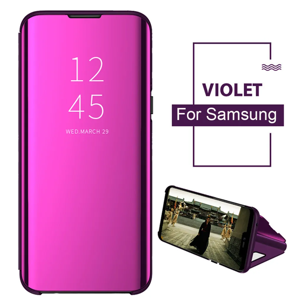 Чехол для мобильного телефона s Smart View, зеркальный флип-чехол с подставкой для samsung galaxy s10e/s10/s10plus Plus, 6,4 дюймов, C315