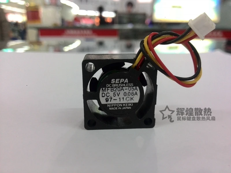 

NEW SEPA 2010 5V 0.06A MFB20A-05A 2CM micro cooling fan