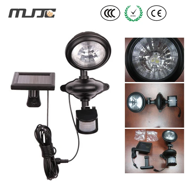 

MJJC 1PC ultra bright high power 0.2w Solar lamp Solar PIR wall light sensor light for outdoor activity lighting at night