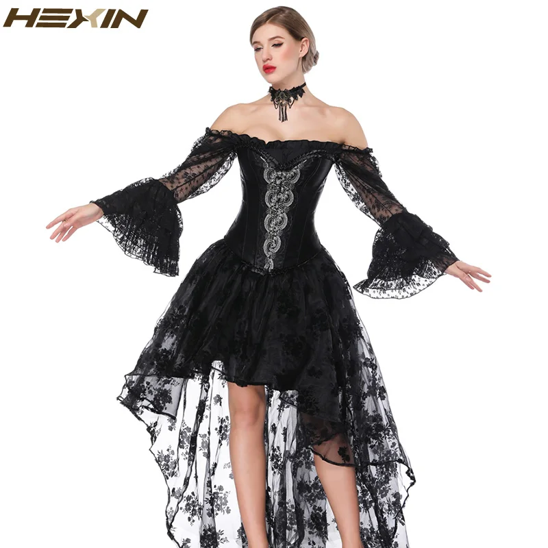 Women's Sexy Gothic Corset 02