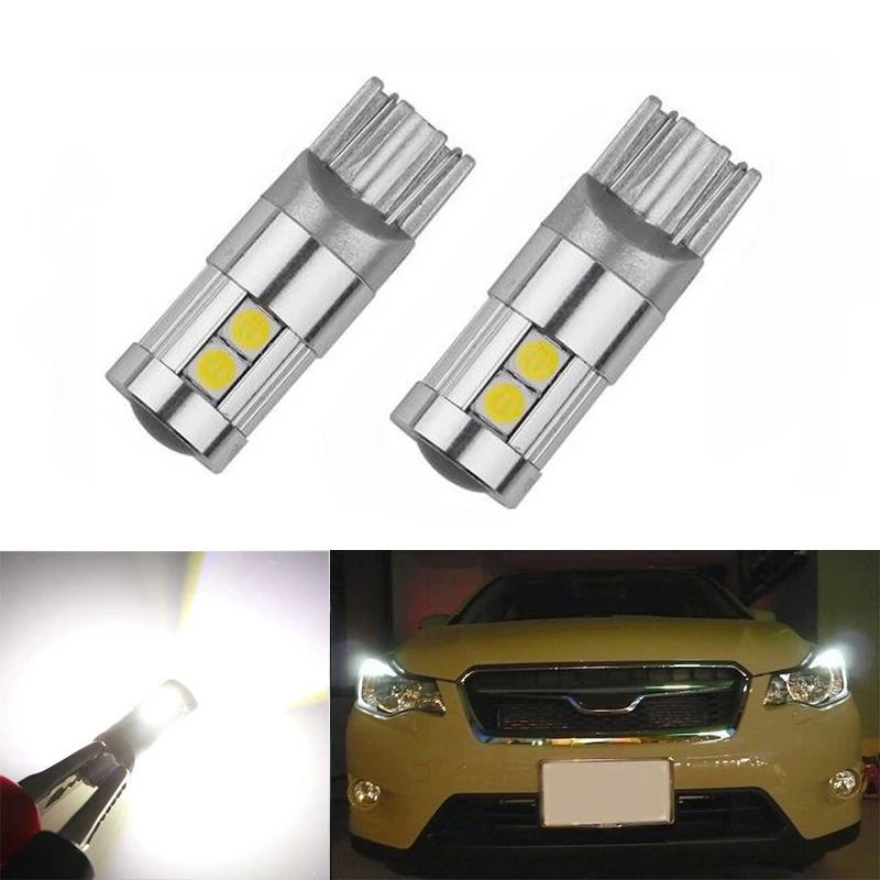 2x W164 T10 W5W светодиодный 3030SMD клиновой светильник боковой без ошибок для Subaru impreza