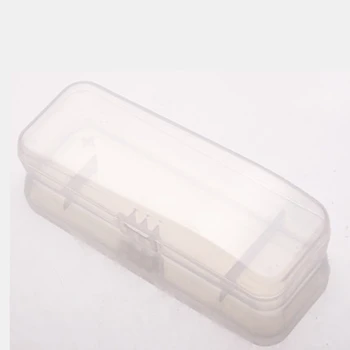 

1pc Transparent shaving razor box Easy to carry Shaver box Clean and hygienic
