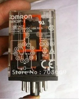 MK3P-I DC 12V Relay 11-Pin 10A 250VAC With PF113A Socket Base photo