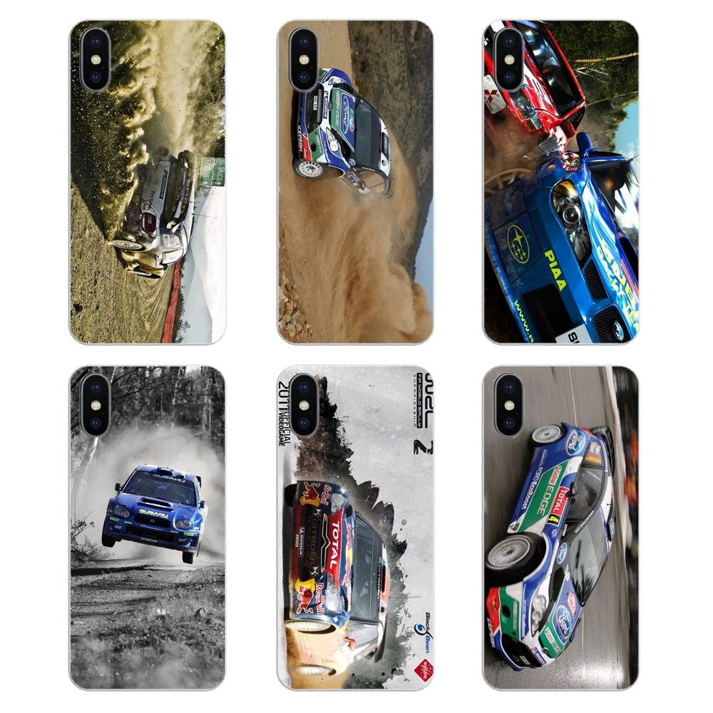 Transparent Soft Shell Covers For Xiaomi Mi A1 A2 5X 6X 8 lite SE Pro Max Mix 2 2S 3 Mi5 Mi5S WRC Car race |