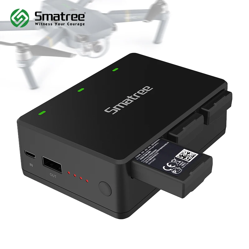 Smatree Battery Charger for DJI Tello Quadcop Portable Battery Charging Station,charge 3 batteries simultaneously Smatree Battery Charger for DJI Tello Quadcop Portable Battery Charging Station,charge 3 batteries simultaneously