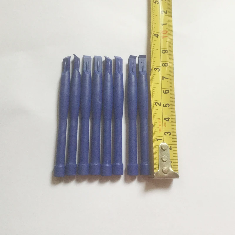 100pcs lot Daily Use Plastic Pry Bar Opening Repair Tools Round Handle Bent Head for iPhone
