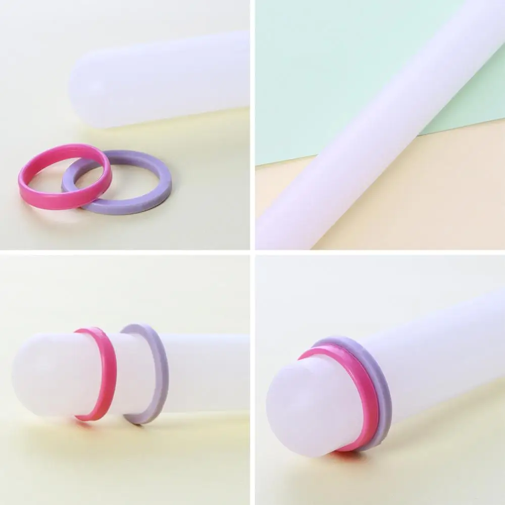 

Fondant Cake Rolling Pin Gum Paste Decorating Embosser icing sugar non-stick kitchen household Bakeware gadget accessory