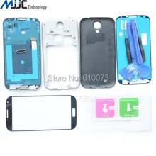 Original Complete Full Housing Replacement Parts For Samsung Galaxy S4 i9500 i9505 i337 Tempered glass Front