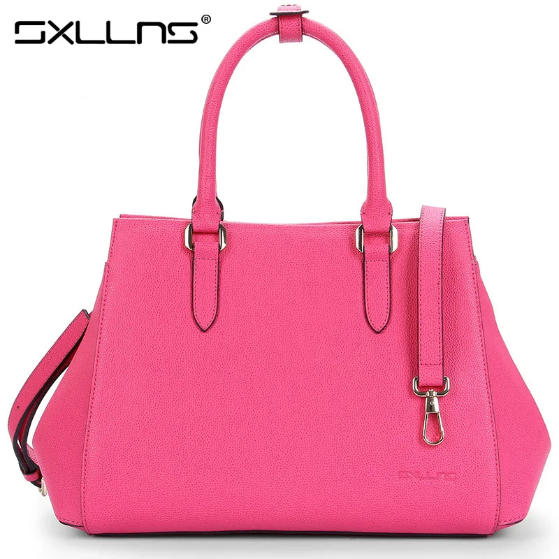 Sxllns Brand Women Handbags Genuine Leather Women's Shoulder Bags New Ladies Top Quality Fashion Messenger Bag Free Shipping