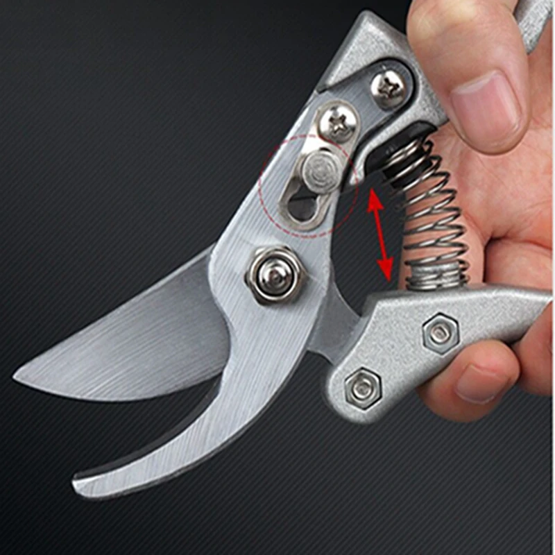 Pruning Shears Horticultura Pruners Garden Shears Large-caliber Aluminum Steel SK5 Strong Branches Fruit Tree Scissors Garden Tools Scissors (1)