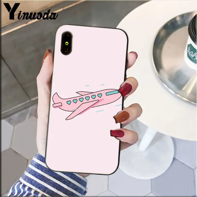 Simple lovely cartoon air plane