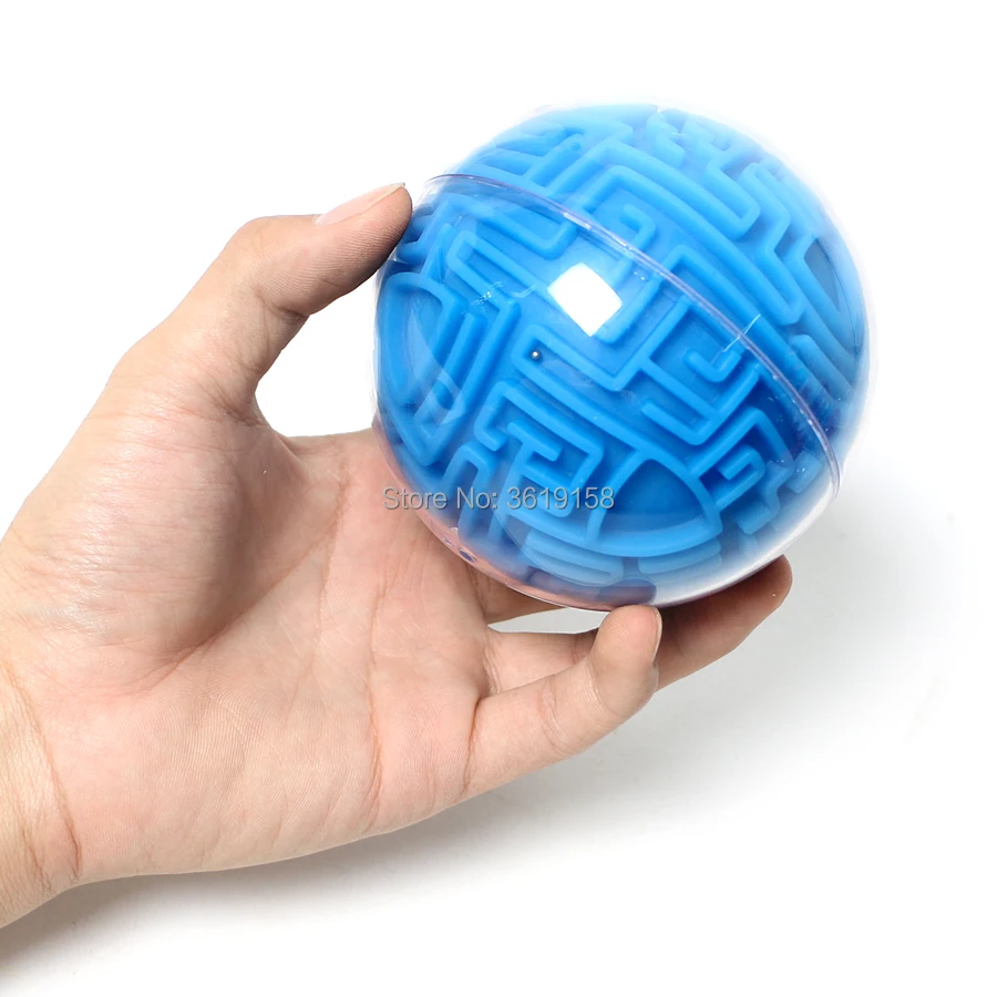 Магический интеллект amaze мяч жесткий/легкий/средний 3 сложности, 3D кубики мрамор прокатки IQ баланс логической способности мяч забавная игра, игрушка